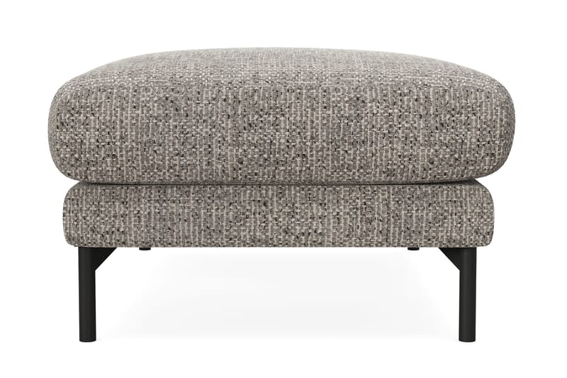 Menard Premium Fotpall i Chenille - Grå - Möbler - Stolar & fåtöljer - Pall & puff - Fotpall