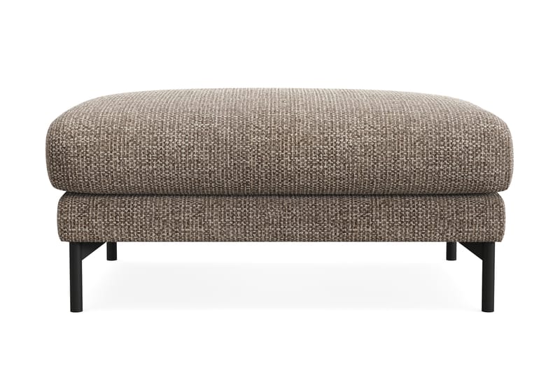Menard Premium Fotpall i Chenille - Brun - Möbler - Stolar & fåtöljer - Pall & puff - Fotpall