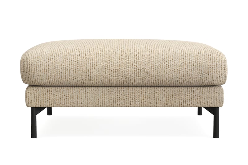 Menard Premium Fotpall i Chenille - Beige - Möbler - Stolar & fåtöljer - Pall & puff - Fotpall