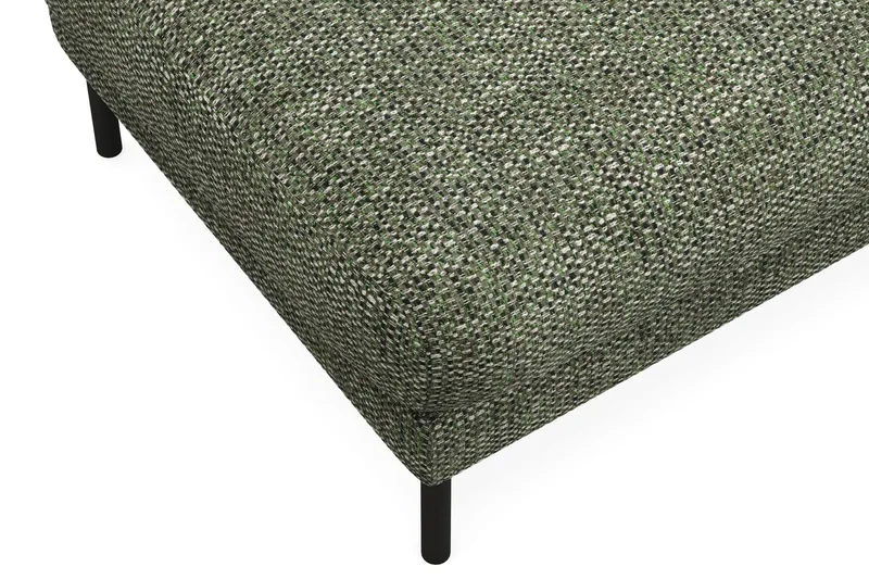 Menard Premium Fotpall i Chenille - Grön - Möbler - Stolar & fåtöljer - Pall & puff - Fotpall