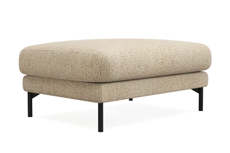 Menard Premium Fotpall i Chenille - Beige - Möbler - Stolar & fåtöljer - Pall & puff - Fotpall