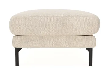 Menard Premium Fotpall i Chenille - Ljusbeige - Möbler - Stolar & fåtöljer - Pall & puff - Fotpall