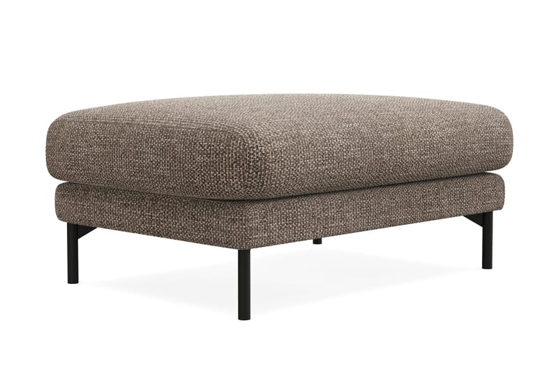Menard Premium Fotpall i Chenille - Brun - Möbler - Stolar & fåtöljer - Pall & puff - Fotpall