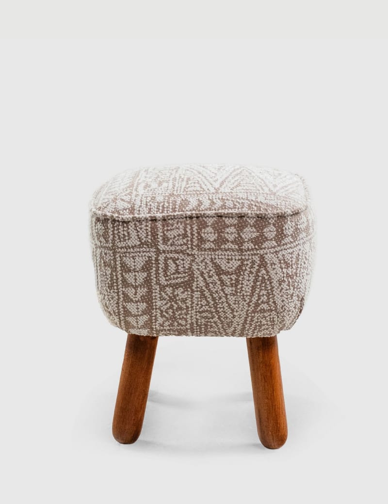 Merabe Sittpuff 40 cm - Beige - Möbler - Stolar & fåtöljer - Pall & puff - Sittpuff