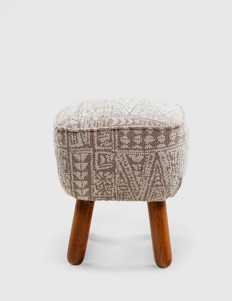 Merabe Sittpuff 40 cm - Beige - Möbler - Stolar & fåtöljer - Pall & puff - Sittpuff