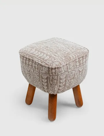 Merabe Sittpuff 40 cm - Beige - Möbler - Stolar & fåtöljer - Pall & puff - Sittpuff