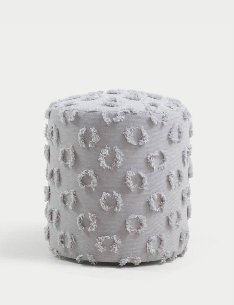 Meric Sittpuff 40 cm Rund, Grå