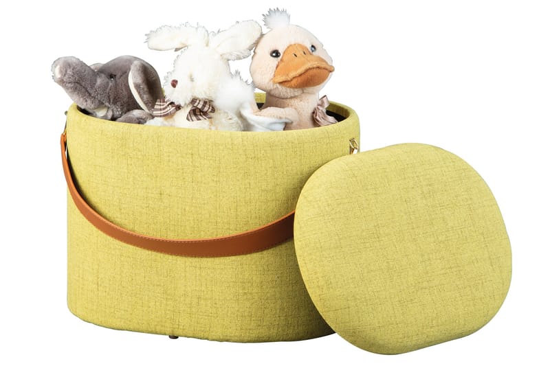 Micarone Pall - Gul/Grön - Möbler - Stolar & fåtöljer - Pall & puff