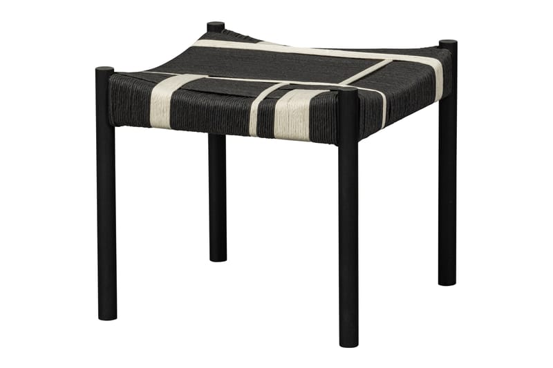 Motomu Sittpall 47 cm - Svart/Vit - Möbler - Stolar & fåtöljer - Pall & puff