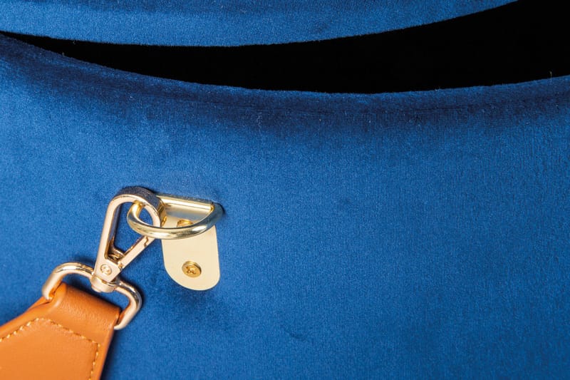 Nakisha Pall - Blå - Möbler - Stolar & fåtöljer - Pall & puff