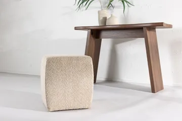 Neapel Fotpall - Beige - Möbler - Stolar & fåtöljer - Pall & puff - Fotpall