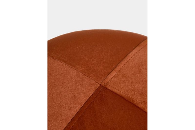 Orryn Fotpall 40 cm - Orange/Natur - Möbler - Stolar & fåtöljer - Pall & puff - Fotpall