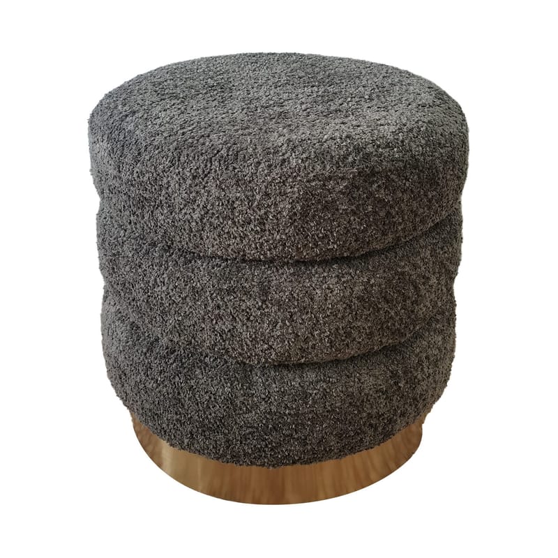 Ottoman Lauren 35x38 cm - Grå - Möbler - Stolar & fåtöljer - Pall & puff - Sittpuff