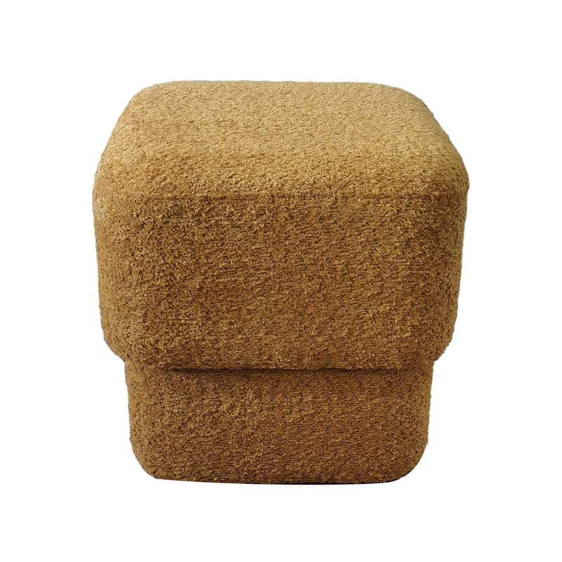 Pall Laura 40x40x40 cm Gul - Möbler - Stolar & fåtöljer - Pall & puff - Sittpuff