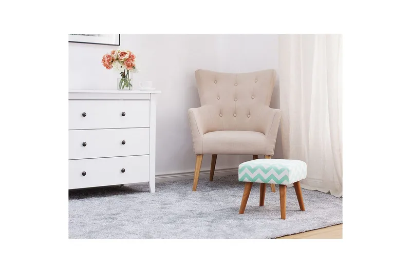 Pall Manteo - Möbler - Stolar & fåtöljer - Pall & puff - Fotpall