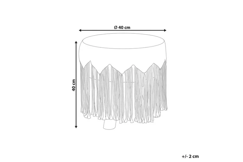 Pall Nawabad - Möbler - Stolar & fåtöljer - Pall & puff - Fotpall