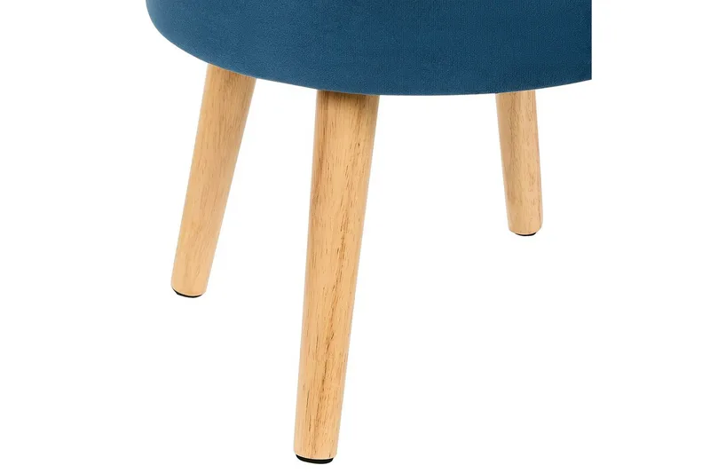 Pall Neely Blå - Blå - Möbler - Stolar & fåtöljer - Pall & puff - Fotpall