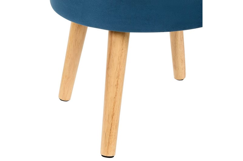 Pall Neely Blå - Blå - Möbler - Stolar & fåtöljer - Pall & puff - Fotpall