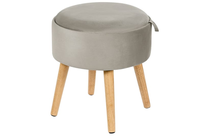 Pall Neely Grå - Grå - Möbler - Stolar & fåtöljer - Pall & puff - Fotpall