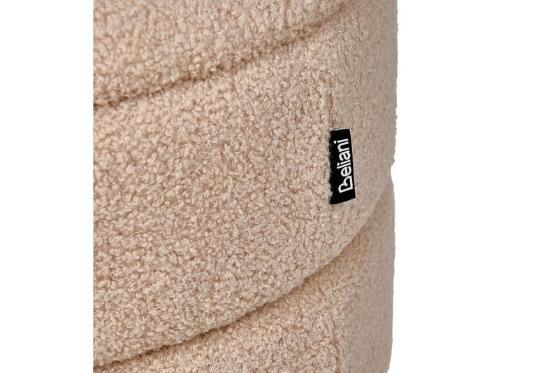 Pall Okaton Beige/ljust trä - Beige/ljust trä - Möbler - Stolar & fåtöljer - Pall & puff - Fotpall