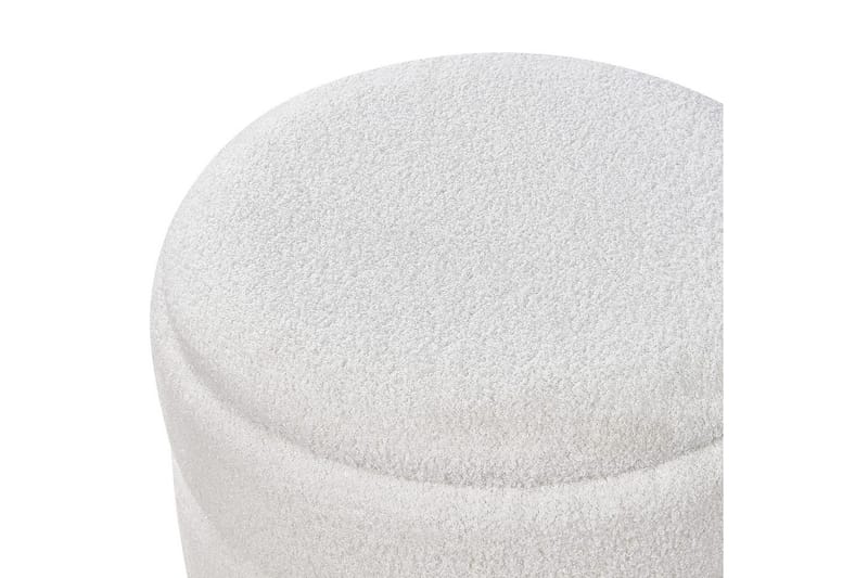 Pall Okaton Vit/ljust trä - Vit/ljust trä - Möbler - Stolar & fåtöljer - Pall & puff - Fotpall