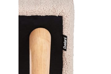 Pall Takoma Beige/ljust trä - Beige/ljust trä - Möbler - Stolar & fåtöljer - Pall & puff - Fotpall