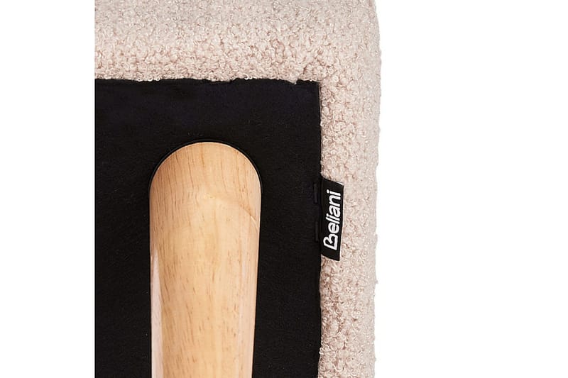 Pall Takoma Beige/ljust trä - Beige/ljust trä - Möbler - Stolar & fåtöljer - Pall & puff - Fotpall