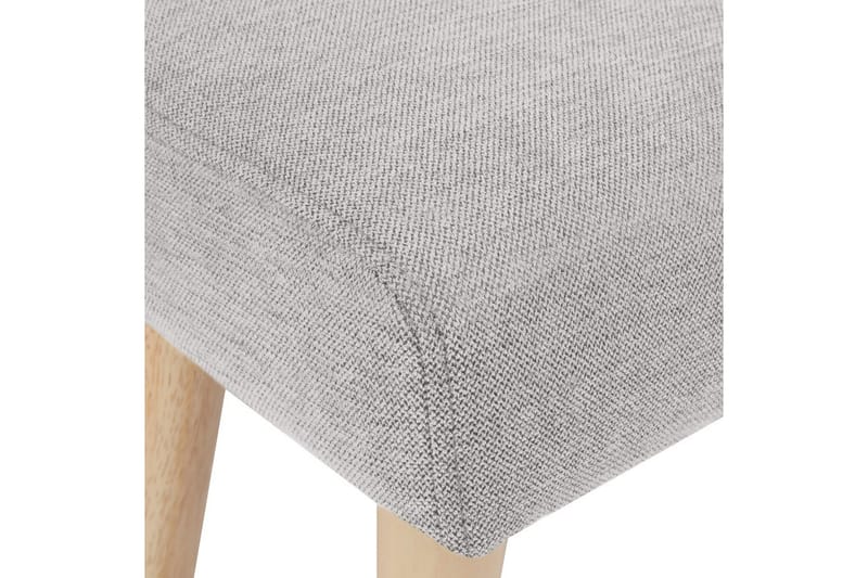 Pall Takoma II Grå/ljust trä - Grå/ljust trä - Möbler - Stolar & fåtöljer - Pall & puff - Fotpall