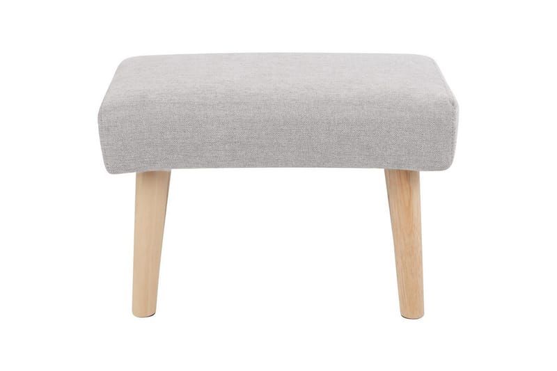 Pall Takoma II Grå/ljust trä - Grå/ljust trä - Möbler - Stolar & fåtöljer - Pall & puff - Fotpall