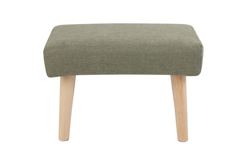 Pall Takoma II Grönt/ljust trä - Grönt/ljust trä - Möbler - Stolar & fåtöljer - Pall & puff - Fotpall