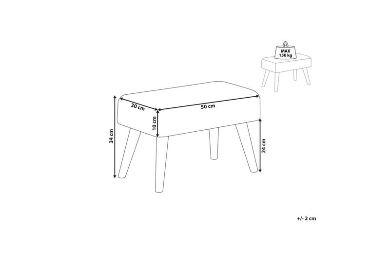 Pall Takoma II Grönt/ljust trä - Grönt/ljust trä - Möbler - Stolar & fåtöljer - Pall & puff - Fotpall