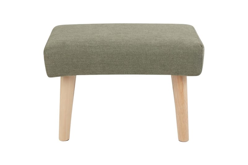 Pall Takoma II Grönt/ljust trä - Grönt/ljust trä - Möbler - Stolar & fåtöljer - Pall & puff - Fotpall
