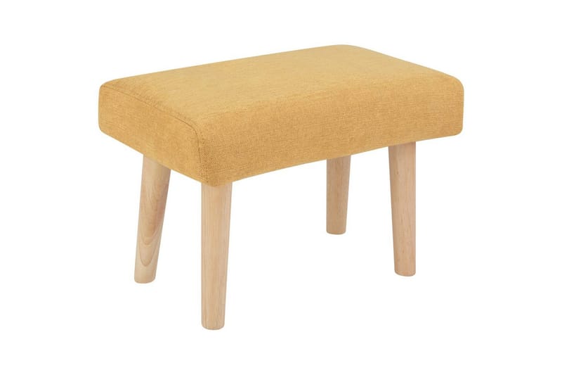 Pall Takoma II Gult/ljust trä - Gult/ljust trä - Möbler - Stolar & fåtöljer - Pall & puff - Fotpall