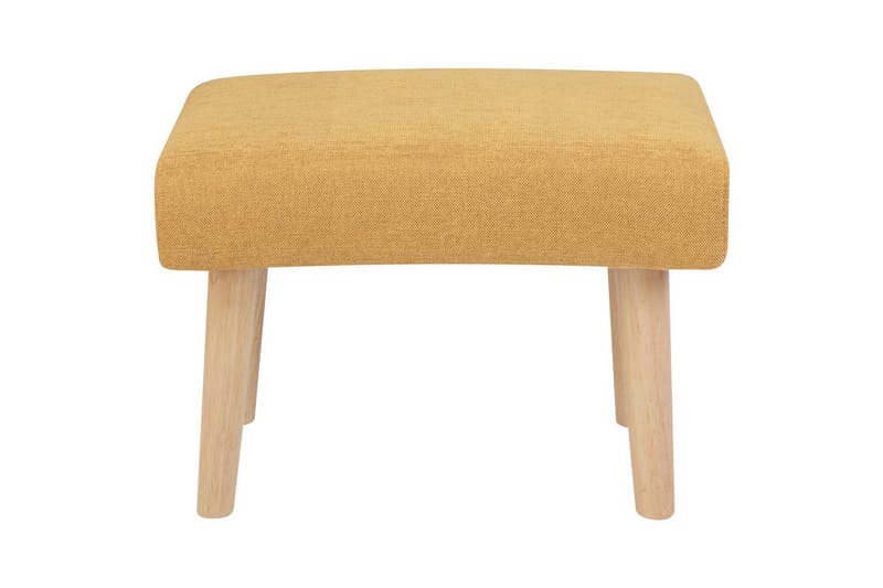 Pall Takoma II Gult/ljust trä - Gult/ljust trä - Möbler - Stolar & fåtöljer - Pall & puff - Fotpall