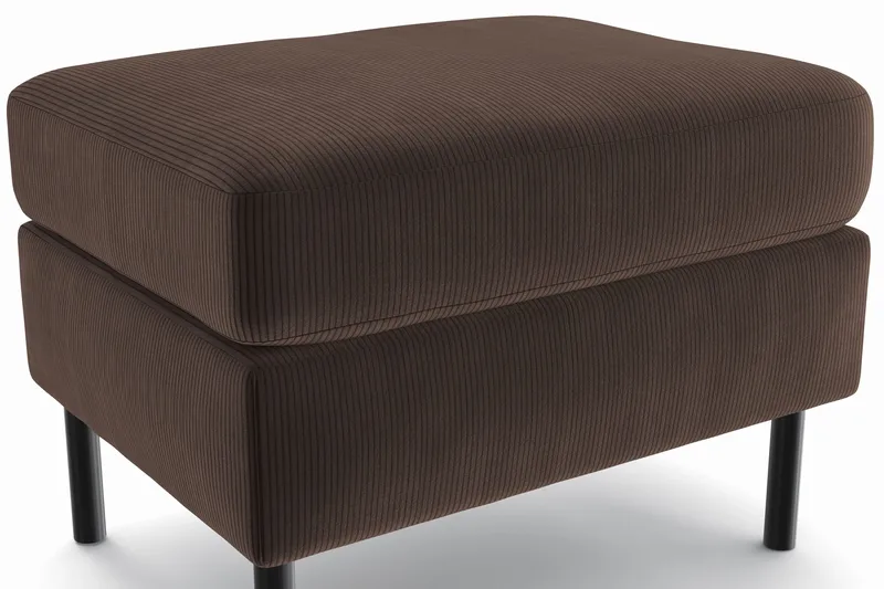 Peppe Fotpall - Brun - Möbler - Stolar & fåtöljer - Pall & puff - Fotpall