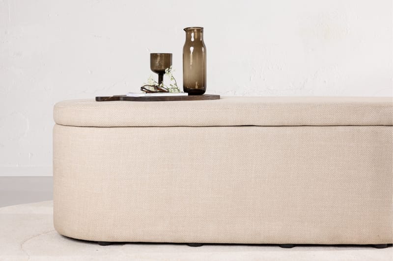 Potenza Fotpall - Offwhite - Möbler - Stolar & fåtöljer - Pall & puff - Fotpall