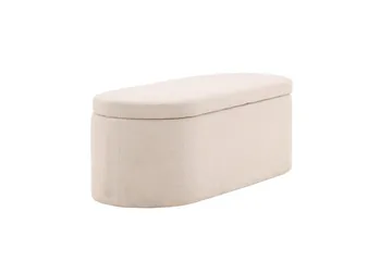 Potenza Fotpall - Offwhite - Möbler - Stolar & fåtöljer - Pall & puff - Fotpall
