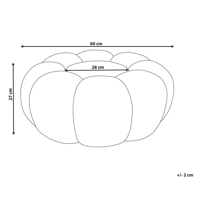 Puff Beaufort - Brun - Möbler - Stolar & fåtöljer - Pall & puff - Sittpuff