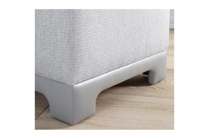 Puff Belarville Grå - Grå - Möbler - Stolar & fåtöljer - Pall & puff - Sittpuff