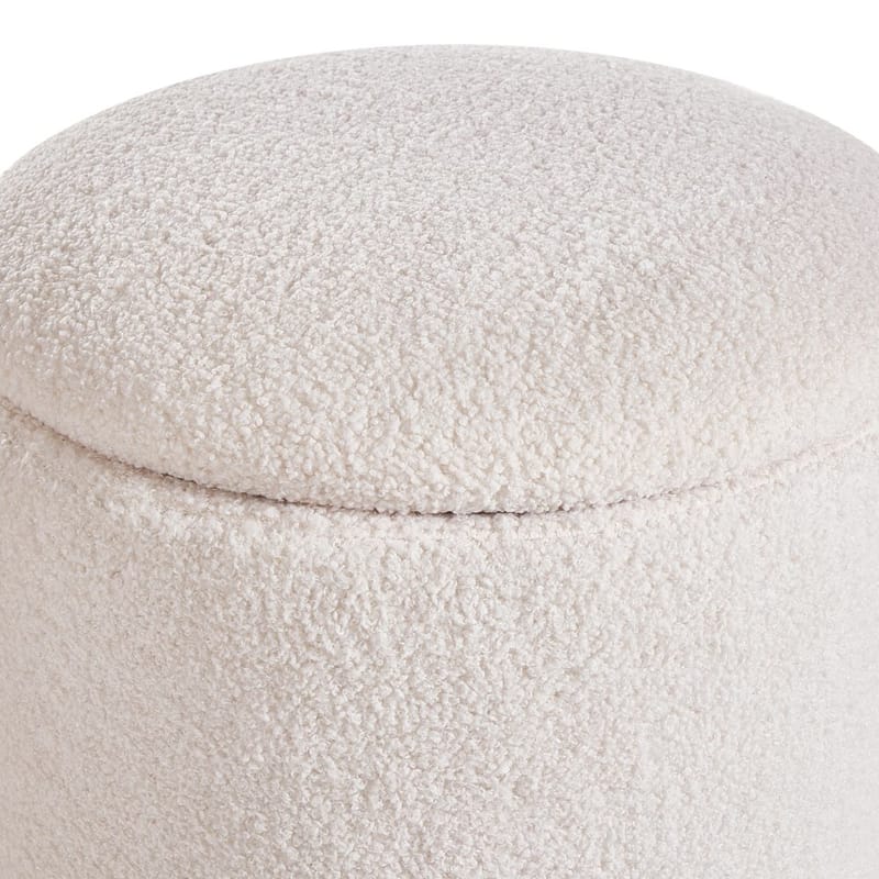 Puff Berea 2-pack - Vit - Möbler - Stolar & fåtöljer - Pall & puff - Sittpuff