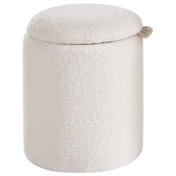 Puff Berea 2-pack - Vit - Möbler - Stolar & fåtöljer - Pall & puff - Sittpuff