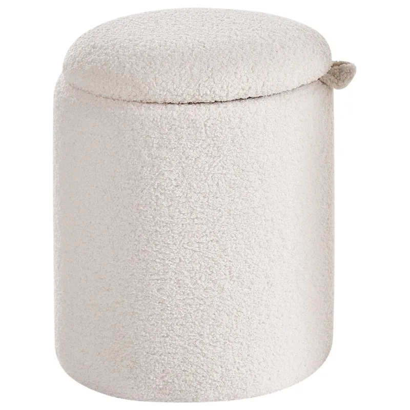 Puff Berea 2-pack - Vit - Möbler - Stolar & fåtöljer - Pall & puff - Sittpuff