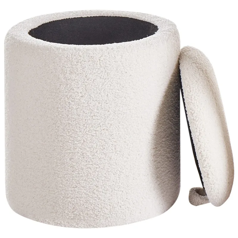 Puff Berea 2-pack - Vit - Möbler - Stolar & fåtöljer - Pall & puff - Sittpuff