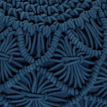 Puff Berkane - Blå/50x50x30 - Möbler - Stolar & fåtöljer - Pall & puff - Sittpuff