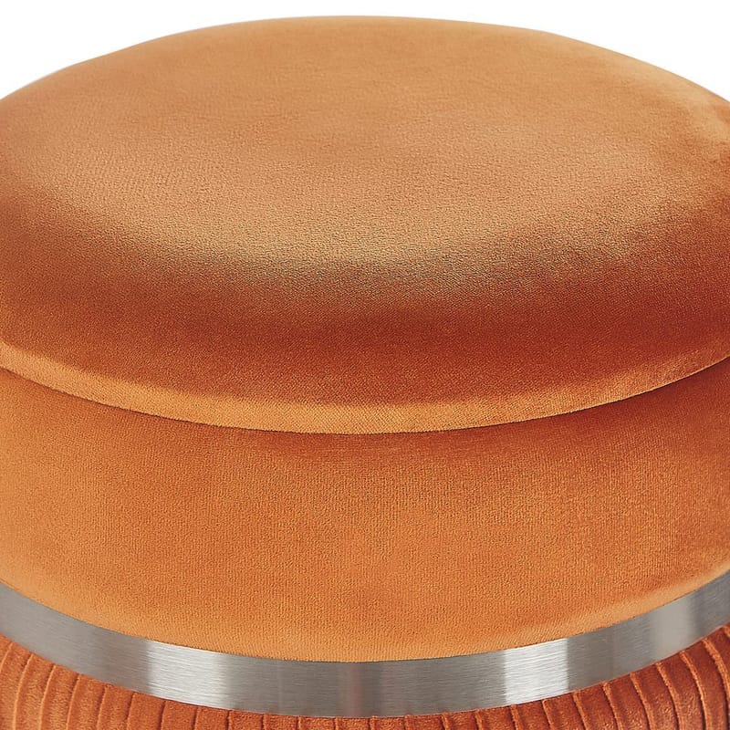 Puff Camdenton 2-pack - Orange - Möbler - Stolar & fåtöljer - Pall & puff - Sittpuff