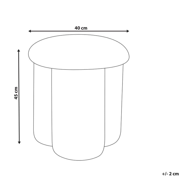 Puff Carrington - Möbler - Stolar & fåtöljer - Pall & puff - Sittpuff