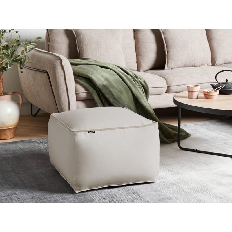 Puff Dareyn - Ljusbeige - Möbler - Stolar & fåtöljer - Pall & puff - Sittpuff