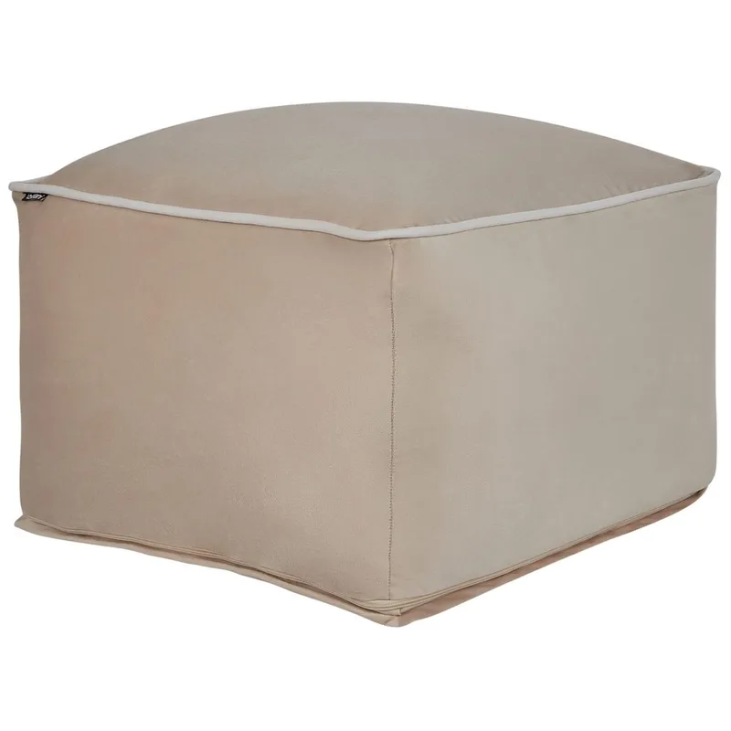 Puff Dareyn - Sandbeige - Möbler - Stolar & fåtöljer - Pall & puff - Sittpuff
