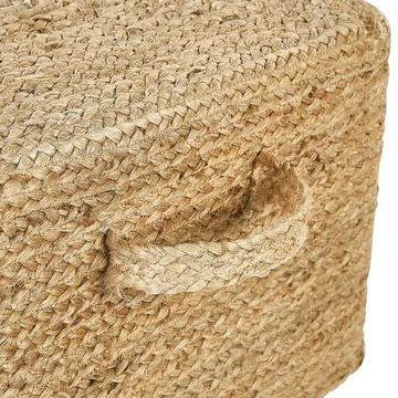 Puff Dhadar - Naturligt, beige - Möbler - Stolar & fåtöljer - Pall & puff - Sittpuff