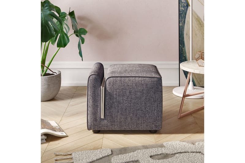 Puff Djarhint Grå - Grå - Möbler - Stolar & fåtöljer - Pall & puff - Sittpuff